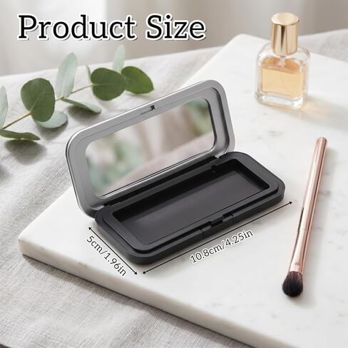 Magnetic Needle Holder Case with Clear Acrylic Lid, Strong Magnetic Sewing Pin Storage Case with Visible Lid Sewing Needle Organizer Box for Sewings Quilting Paper Clips in Kuwait