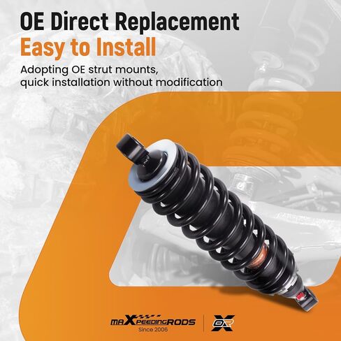 maXpeedingrods Front Shock for Honda Rancher 350 ES TRX350TE 2000-2006, for Honda Rancher 350 TRX350TM 2000-2006, for Honda Rancher 350 ES TRX350FE 2000-2006, for Honda Rancher 350 TRX350FM 2000-2006 in Kuwait