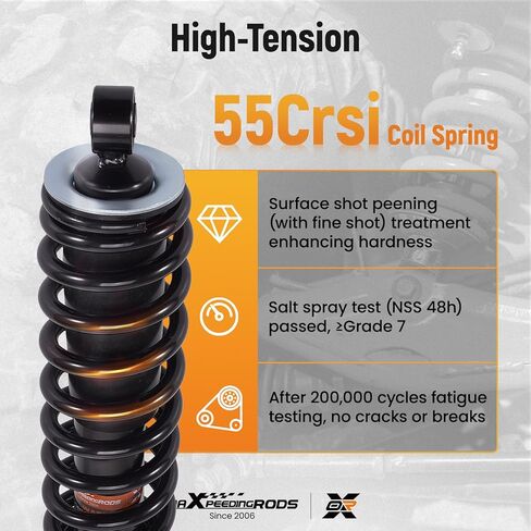 maXpeedingrods Front Shock for Honda Rancher 350 ES TRX350TE 2000-2006, for Honda Rancher 350 TRX350TM 2000-2006, for Honda Rancher 350 ES TRX350FE 2000-2006, for Honda Rancher 350 TRX350FM 2000-2006 in Kuwait