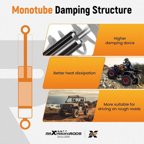 maXpeedingrods Front Shock for Honda Rancher 350 ES TRX350TE 2000-2006, for Honda Rancher 350 TRX350TM 2000-2006, for Honda Rancher 350 ES TRX350FE 2000-2006, for Honda Rancher 350 TRX350FM 2000-2006 in Kuwait