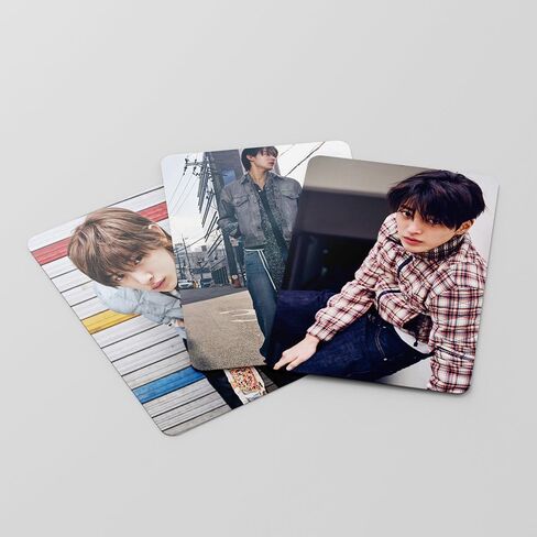 Cortis GREENGREEN Lomo Card Set - 55PCS HD Kpop Photocards, Collectible Merchandise for Cortis Fans, Solo & Group Photo Cards in Saudi Arabia