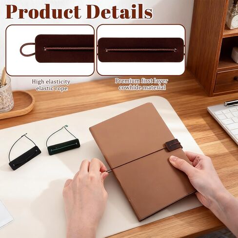 4PCS Elastic Bands for Travelers Notebook Travel Bands with Protective Buckle Stretchy Closure Loop Jump for Notebook Connecting Insert Refillable Journals Planners Band Travel Journal Refills in Kuwait
