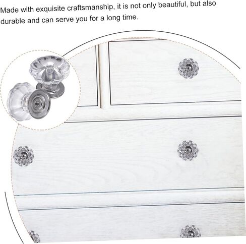 Angoily 12pcs Mini Knobs Cabinet Handles for Bedside Tables and Dressers Easy to Install Replacement Pulls Decorative and Furniture Hardware in Saudi Arabia