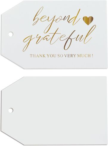 140Pcs Thank You Tags for Small Business, 2.1''x 3.3'' Gift Tag for Packaging Supplies (String is NOT Included) in Saudi Arabia