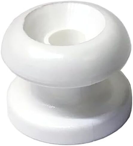 White Attachment Knob * Pack of 10 in Saudi Arabia