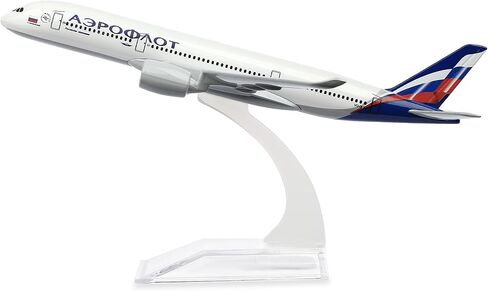 24 ساعة 1/400 RUS A350 16 سم نموذج طائرة للعرض 14+ in Kuwait