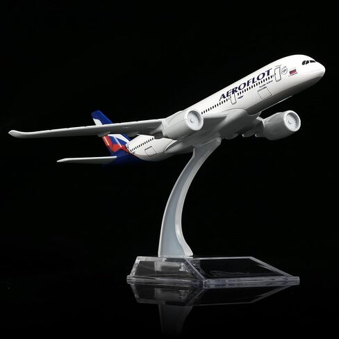 24 ساعة 1/400 RUS A350 16 سم نموذج طائرة للعرض 14+ in Kuwait