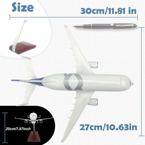 Wind Shear A330 Beluga XL1 Diecast نموذج طائرة معدني مع حامل لطائرة Airbus A330-743L Super Beluga Transport، هدية مجموعة للبالغين in Kuwait