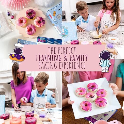 I'm The Chef Too Galaxy Donut STEM Kit - Space Baking Activity & Astronomy Gift for Kids in Saudi Arabia