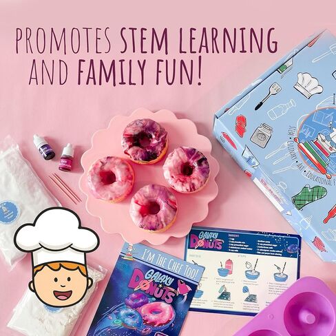 I'm The Chef Too Galaxy Donut STEM Kit - Space Baking Activity & Astronomy Gift for Kids in Saudi Arabia