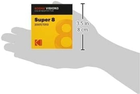 كوداك سوبر 8 لون سلبي VISION3 200T 7213/50' خرطوشة in Kuwait