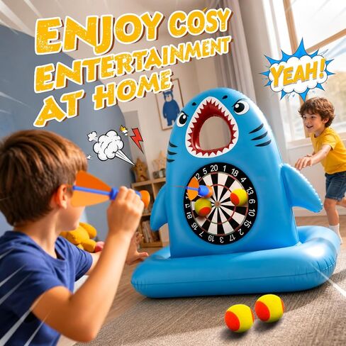 Best Pool Toys Game for Kids Teens, Inflatable Dart Board Toss Pool Game with Dart Ball – Floating Water Activity for Summer, Outdoor Yard & Beach, Ages 4-12, Fun Summer Party Birthday Gift in Kuwait