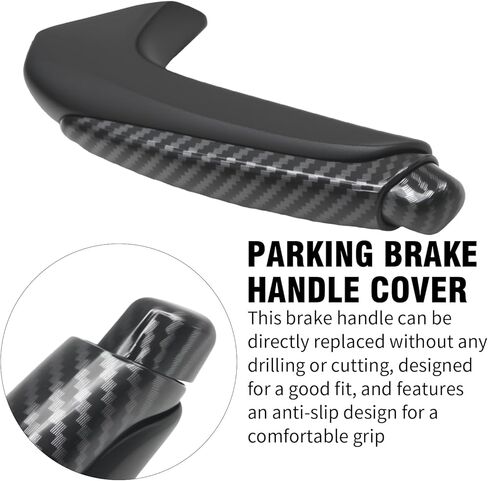 Saihisday 47115SNAA82ZB Parking Brake Handle Cover, Emergency Brake Grip Protector Replacement for Honda Civic 2006-2011, Replaces 47115-SNA-A82ZA in Kuwait