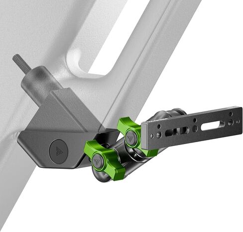 Tackform Link Grab Handle/A-Pillar Mount with 6-Gang Switch Panel Holder - Compatible with Auxbeam, 2018-2023 Jeep Wrangler JL, & 2020-2023 Jeep Gladiator JT | CNC Billet Aluminum | Black in Kuwait
