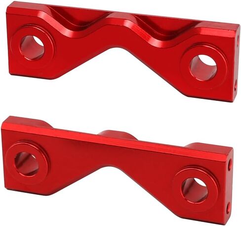 1PC Aluminum Alloy Front/Rear Frame Mount for LOSI 1/8 LMT Solid Axle Monster Truck Replacement Metal Upgraded Parts(Silver) in Kuwait