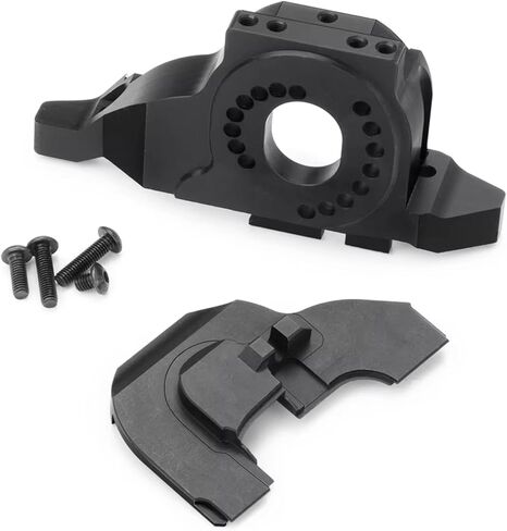 for TRX-4 for TRX4 for TRX-6 1/10 CNC Metal Alloy Motor Engine Mount Base RC Crawler Car Truck Upgrade Parts Accessories RC Car Toys Parts(Silver,Base) in Saudi Arabia