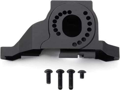 for TRX-4 for TRX4 for TRX-6 1/10 CNC Metal Alloy Motor Engine Mount Base RC Crawler Car Truck Upgrade Parts Accessories RC Car Toys Parts(Silver,Base) in Saudi Arabia