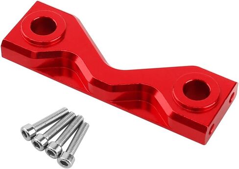1PC Aluminum Alloy Front/Rear Frame Mount for LOSI 1/8 LMT Solid Axle Monster Truck Replacement Metal Upgraded Parts(Red) in Kuwait