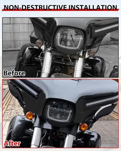 تنورة هدية خارجية سوداء لملحقات Harley Touring Street Glide 2014-2023 FLHX FLHXSE FLHXS Ultra Limited FLHTK FLHTKL FLHTKSE Electra Glide FLHT FLHTCU FLHTCUL in Kuwait