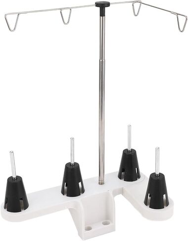 Sewing Spools Holder,4 Spools Sewing Thread Holder Embroidery Thread Spool Rack Thread Organizer Thread Support Rack Spool Stand for Household Sewing Machine in Kuwait