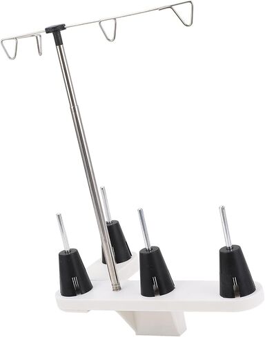 Sewing Spools Holder,4 Spools Sewing Thread Holder Embroidery Thread Spool Rack Thread Organizer Thread Support Rack Spool Stand for Household Sewing Machine in Kuwait