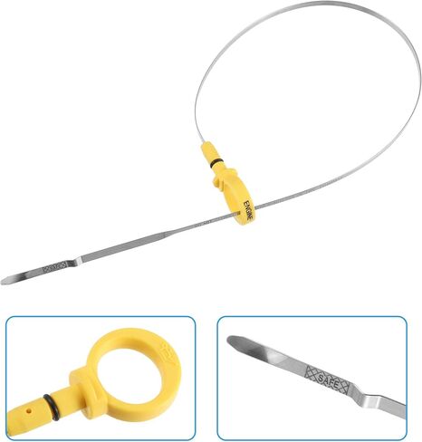 X AUTOHAUX Car Engine Oil Dipstick for Chrysler 300 300C with 5.7L Hemi Rear Wheel Drive Only 2005-2008 Oil Level Dipstick Oil Trans Level Dip BR3Z6750A in Kuwait