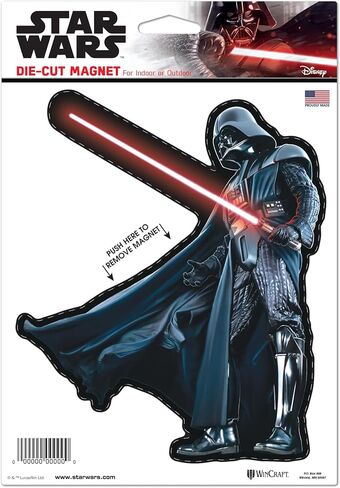 WinCraft Die Cut Logo Magnet 6.25" x 9" Star Wars in Kuwait