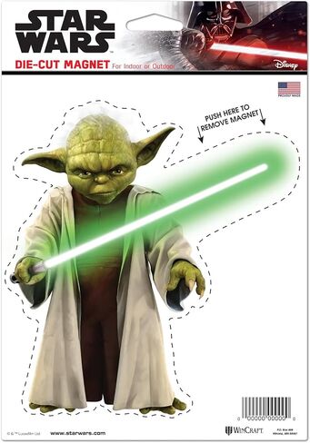 WinCraft Die Cut Logo Magnet 6.25" x 9" Star Wars in Kuwait