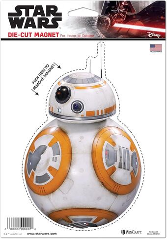 WinCraft Die Cut Logo Magnet 6.25" x 9" Star Wars in Kuwait