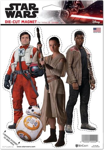 WinCraft Die Cut Logo Magnet 6.25" x 9" Star Wars in Kuwait