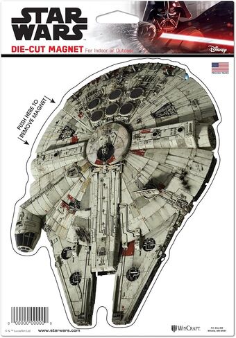 WinCraft Die Cut Logo Magnet 6.25" x 9" Star Wars in Kuwait