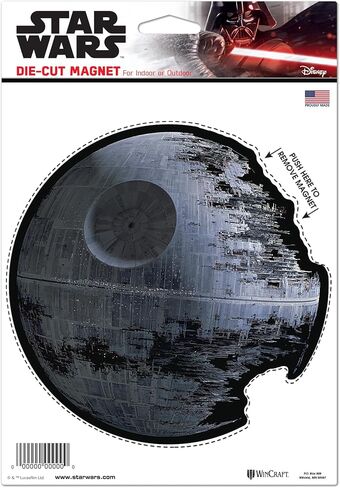 WinCraft Die Cut Logo Magnet 6.25" x 9" Star Wars in Kuwait