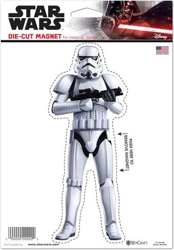 WinCraft Die Cut Logo Magnet 6.25" x 9" Star Wars in Kuwait