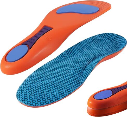 220+ lbs Heavy-Duty Orthotic Insoles for Men & Women – Arch Support, Flat Feet & Overpronation Comfort, Shock-Absorbing Cushion Inserts for Work Boots (Men 8.5-9 | Women 10.5-11-(270-275mm)) in Saudi Arabia