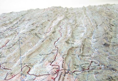 3D Charlottesville VA Regional Raised Relief Map | Topographic Wall Map | 31" x 20.5" | Blue Ridge & Shenandoah Terrain | Vacuum-Formed | Hubbard Scientific in Saudi Arabia