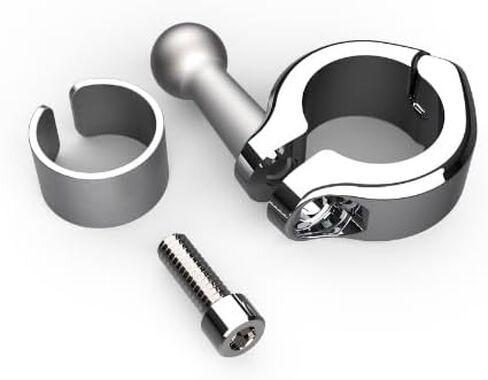 GEN 2 Big Ass® Drink Holder with Aluminum Clamp Mount (Chrome, 7/8" or 1") in Kuwait