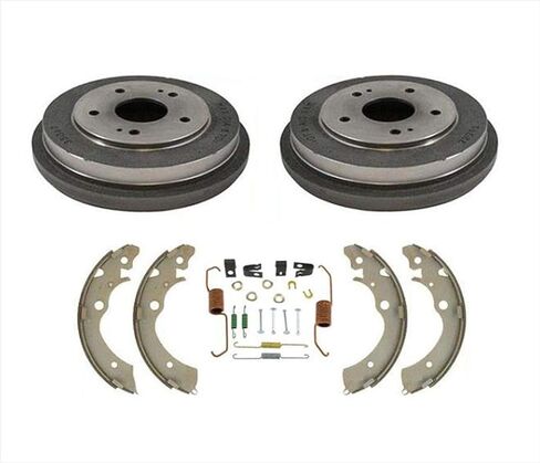 Rear Brake Drums Rear Brake Shoes & Spring Kit Replacement Parts for Honda CRV CR-V 1997 1998 1999 2000 2001 in Kuwait