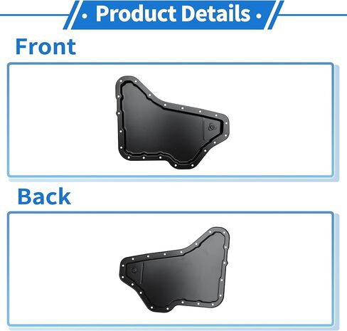 No.24206181/103138 Engine Oil Pan Oil Pan Sump Transmission Oil Pan for Chevrolet Impala 2000-2005 Steel Black in Kuwait