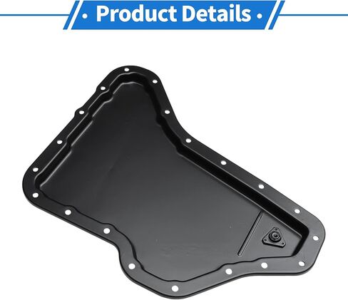 No.24206181/103138 Engine Oil Pan Oil Pan Sump Transmission Oil Pan for Chevrolet Impala 2000-2005 Steel Black in Kuwait