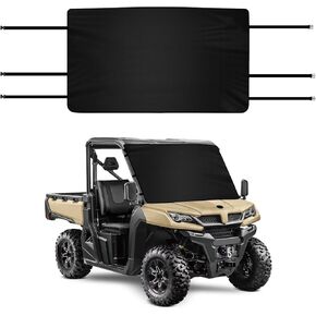 غطاء ثلجي للزجاج الأمامي 600D UTV متوافق مع CFMOTO UFORCE 1000/1000 XL 2019-2026 بالحجم الكامل، واقي الزجاج الأمامي للنقل للجليد والثلج in Kuwait