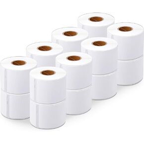 Aegis Adhesives - Replacement for DYMO 30258 (16 Rolls, 6400 Labels) 2 1/8" X 2 3/4" Direct Thermal Barcode and Address Labels - Compatible with LabelWriter 450, 450 Turbo, 4XL (NOT 550, 5XL) in Kuwait