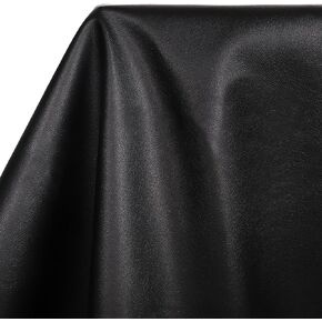 Meneng Marine Vinyl Faux Leather: Black 54"x72" Grain Upholstery Leather Fabric for Furniture Sofa Recover - Waterproof & Scratch-Resistant Vinyl Repair Material for Boat Seats Car Interior in Saudi Arabia