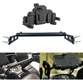 Motorcycle Phone GPS Navigator Bracket Carbon Fiber Balance Extension Handlebar Fit For Honda Goldwing 1800 GL1800 2001-2017 (Style 2) in Saudi Arabia