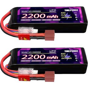 11.1 فولت بطارية ليبو 3S 2200 مللي أمبير 50C مع قابس T لطائرة بدون طيار FPV كوادكوبتر RC طائرة in Kuwait