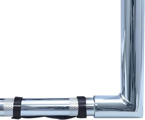 SKULL PIVOT- 1.25" Fat Chrome 16" Rise Pre wired Ape Hanger Handlebar Compatible with 2016-2023 Road Glide Prewired PreDrilled Handlebar in Saudi Arabia