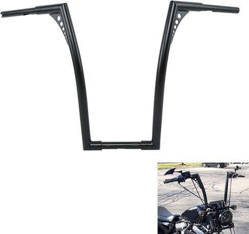 20" Rise Vintage King APE Hangers Handlebar Fits for Harley Touring Sportster Softail in Kuwait