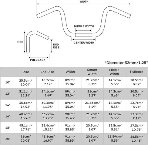 20" Rise Vintage King APE Hangers Handlebar Fits for Harley Touring Sportster Softail in Kuwait