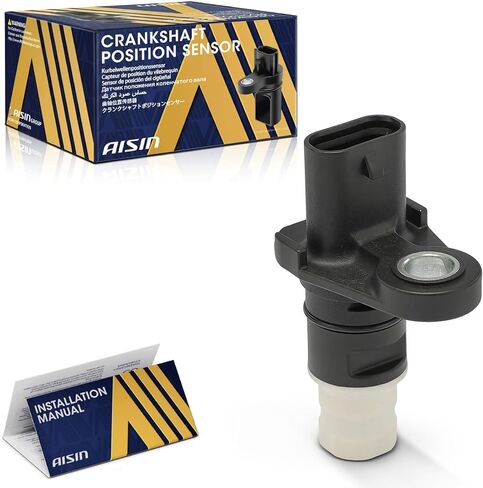 مستشعر موضع العمود المرفقي AISIN AFTERMARKET CKSF-00121 - متوافق مع Subaru Outback 2018-2022، Forester 2018-2021، Crosstrek 2016-2021، XV Crosstrek 2014-2015، Impreza 2015-2022، Ascent 2019-2022 in Kuwait