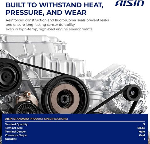 مستشعر موضع العمود المرفقي للمحرك AISIN AFTERMARKET CKSAZ-00264 - متوافق مع شيفروليه تراكر 1999-2008، سوزوكي إيريو 2002-2007، جراند فيتارا 1999-2005، SX4 2007-2009، إستيم 1999-2002 in Kuwait