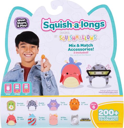 Squish-a-longs Mini-Squish 8-Pack (Wave 6, Style 4) in Saudi Arabia